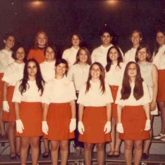 HFHS Girls ensemble 1968 1969